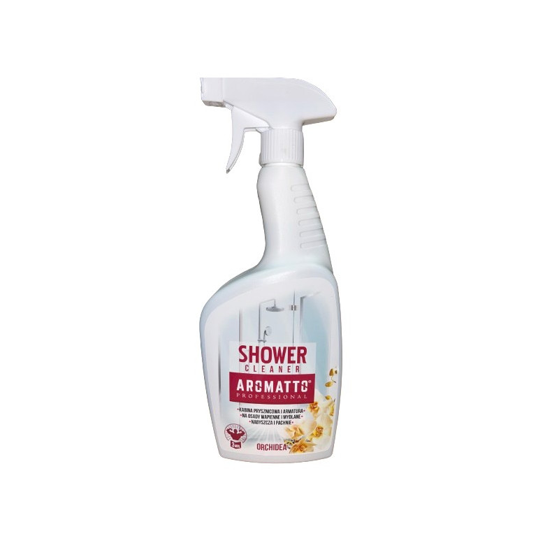 Aromatto Professional Shower cleaner Orchidea ,spray do kabin prysznicowych, armatury i  kafelek 750ml
