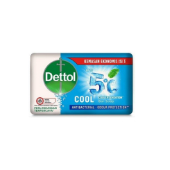 Dettol Cool - Antybakteryjne mydło w kostce Mentol-Eukaliptus 1szt 100g