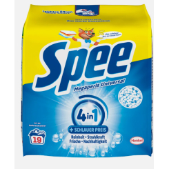 Spee megaperls - Uniwersalne granulki do prania 4w1 1.14kg 19p