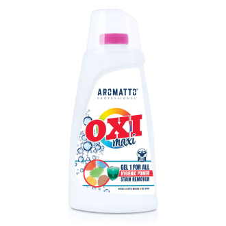 Aromatto Zestaw żel do prania czarnego 4L uniwersalnego 4L + odplamiacz 1L