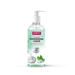 Płyn do mycia naczyń z Nanosrebrem Aromatto Guma Miętowa 1L koncentrat