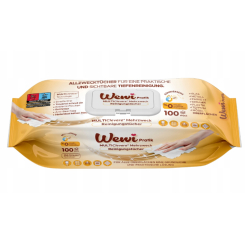 Wewi Ściereczki nawilżane z arabskim mydłem 100 szt