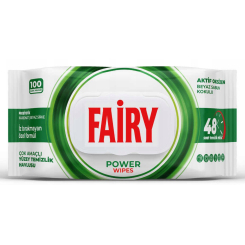 Fairy Chusteczki nawilżane do czyszczenia 100szt. białe mydło